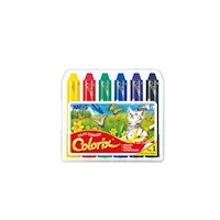 Crayones Colorix 3 En 1 (Estuche X 06)